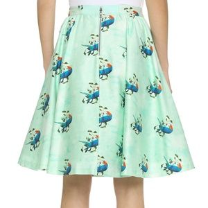 NWT Alice + Olivia Parrots in Paradise Skirt